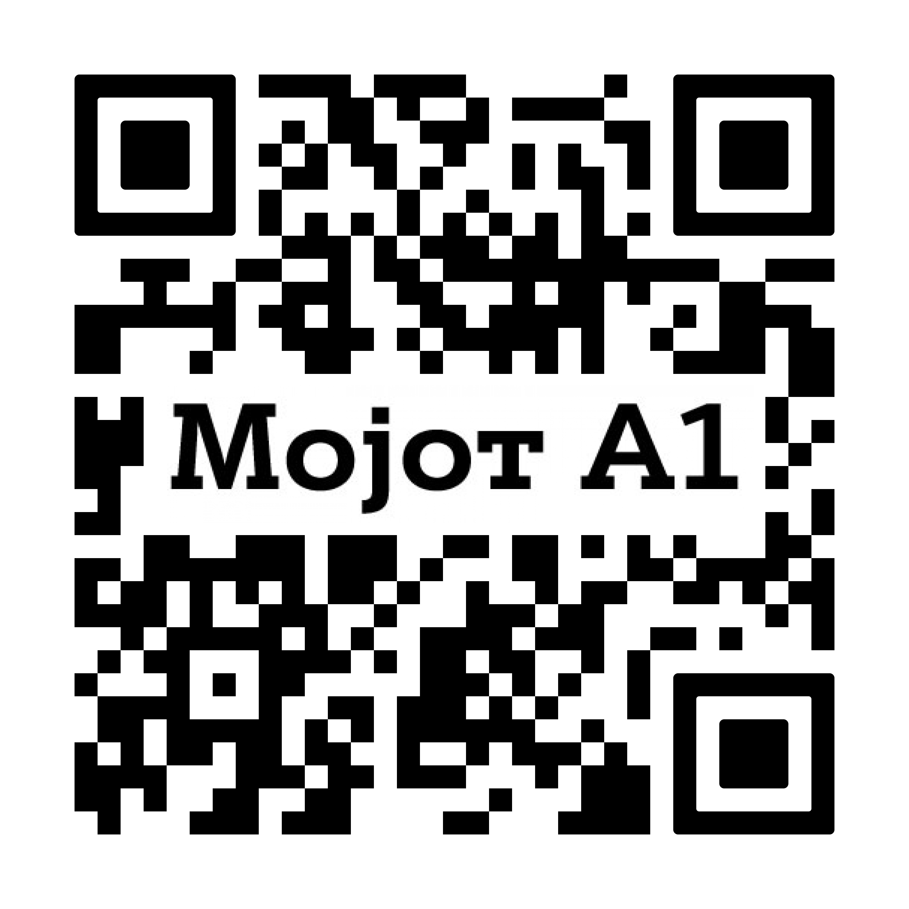 QR код Mojot A1